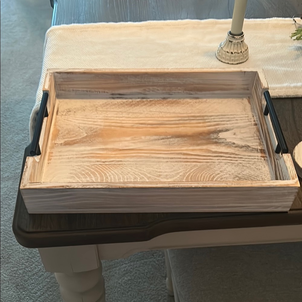 Wood Decorative Tray